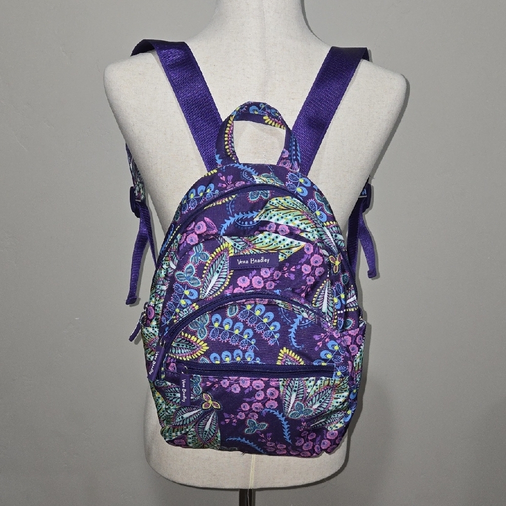 Vera Bradley Colorful Floral Backpack - Picture 10 of 11